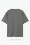 Stylish Steel Grey drop shoulder t shirt oversized fit fashion