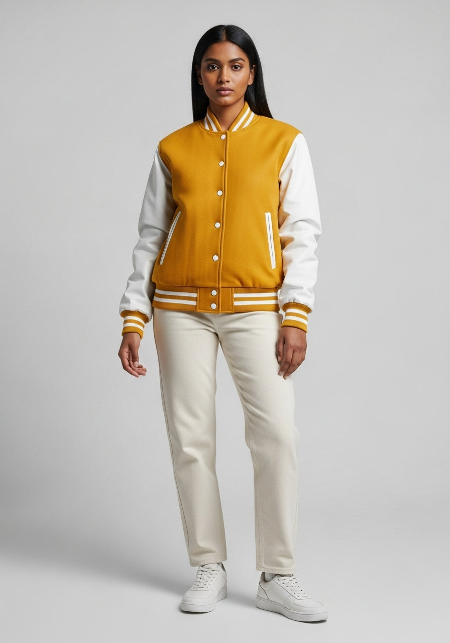 Yellow Varsity Jacket