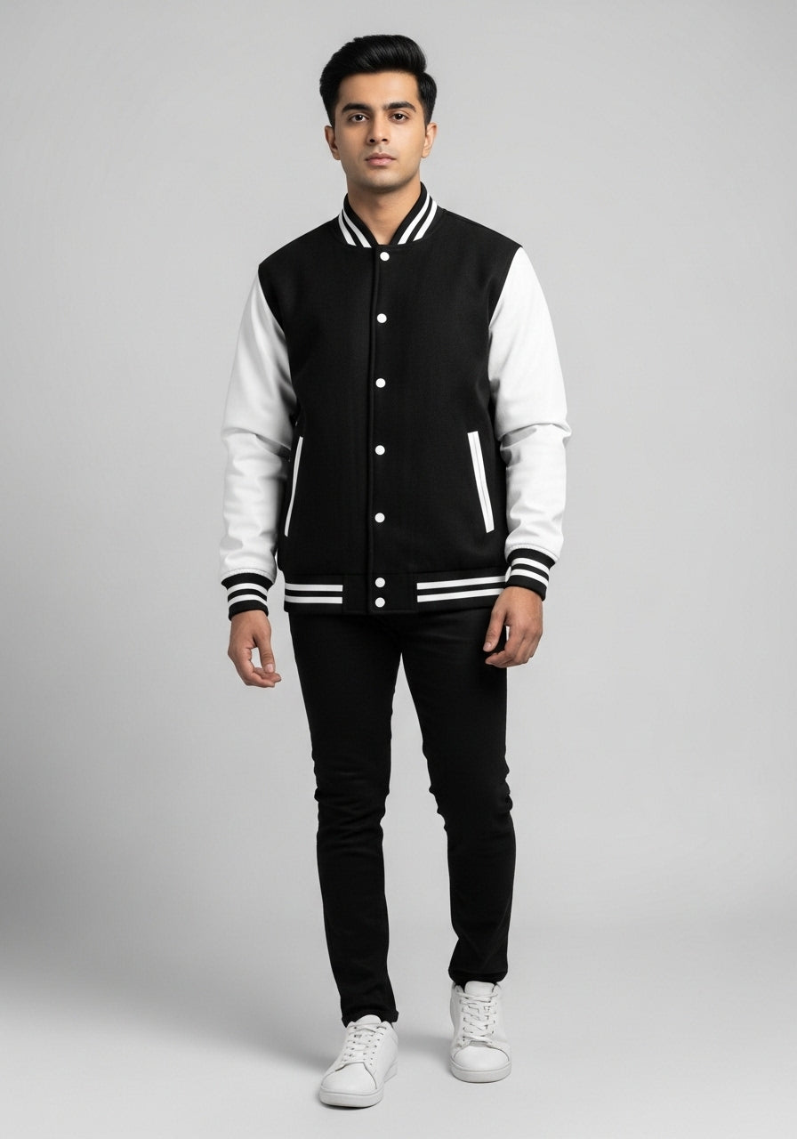 Black Varsity Jacket