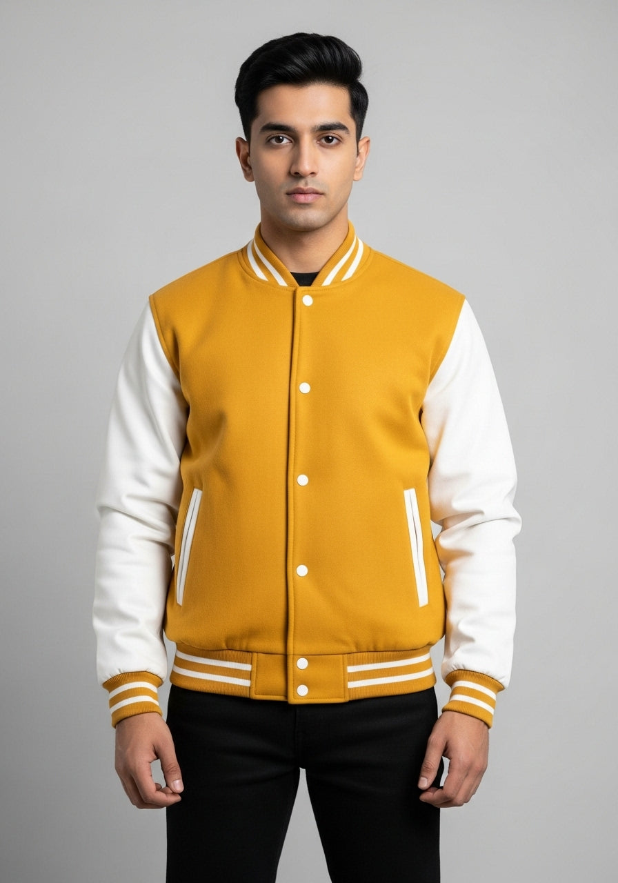Yellow Varsity Jacket
