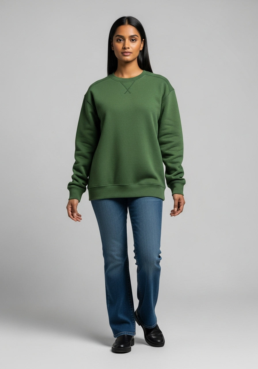 Olive Green Sweatshirts