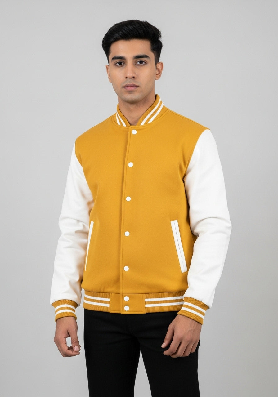 Yellow Varsity Jacket