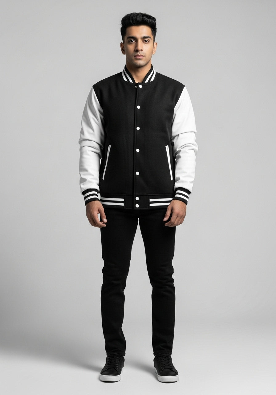 Black Varsity Jacket