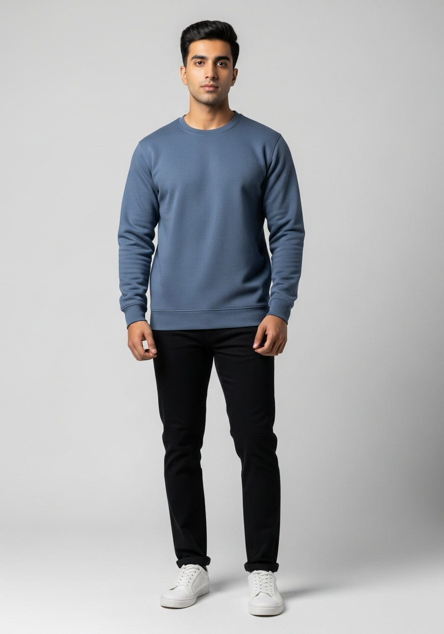 Blue-Gray Sweatshirts