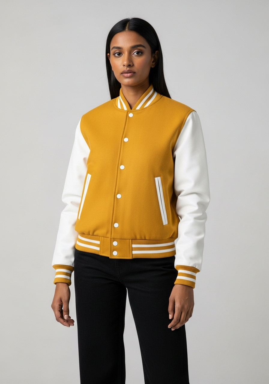 Yellow Varsity Jacket