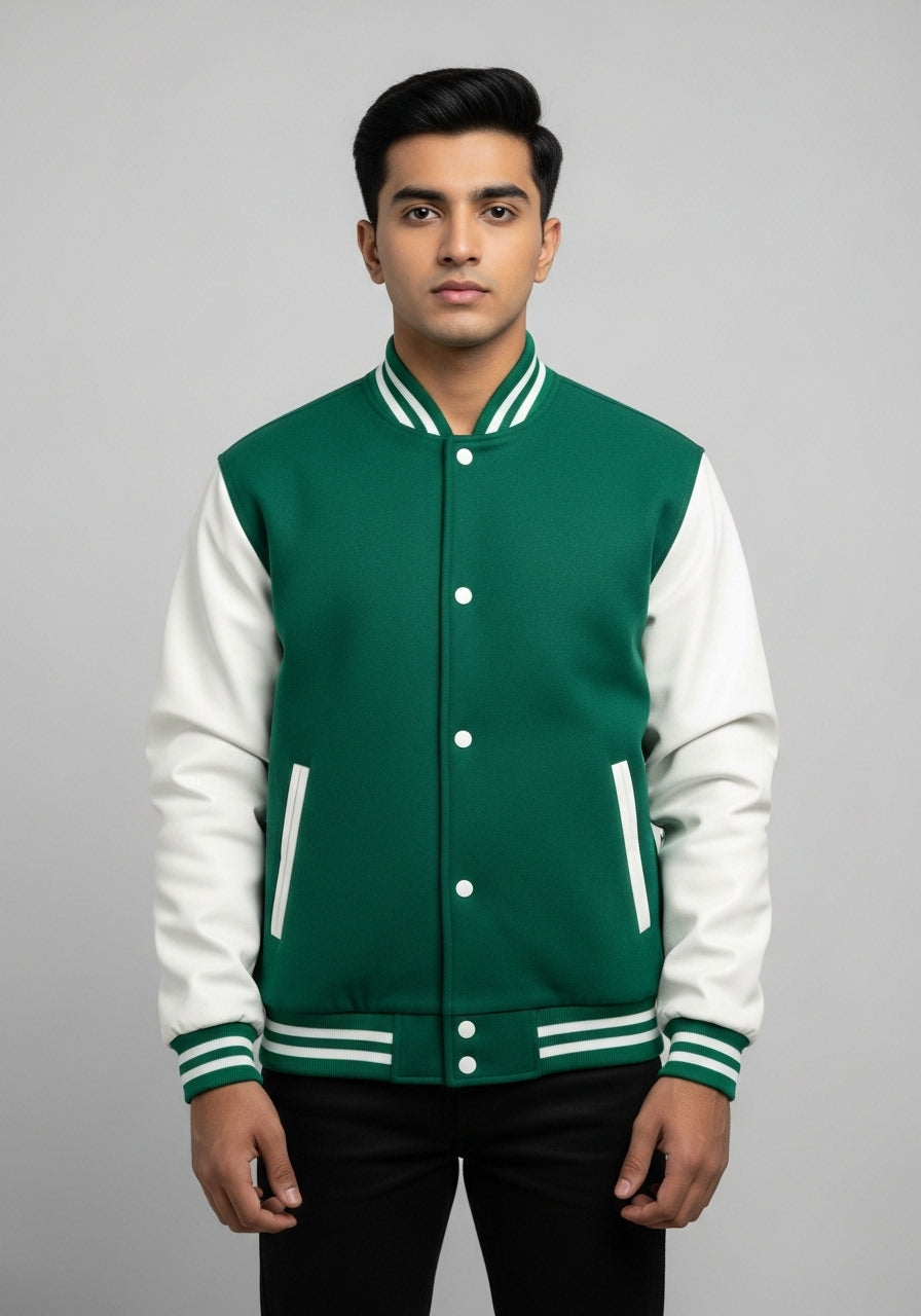 Green Varsity Jacket