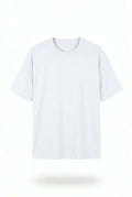 Stylish white drop shoulder t shirt oversized fit fashion
