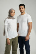 Basic White Tees 