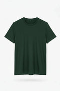 Bottle Green Basic Tees