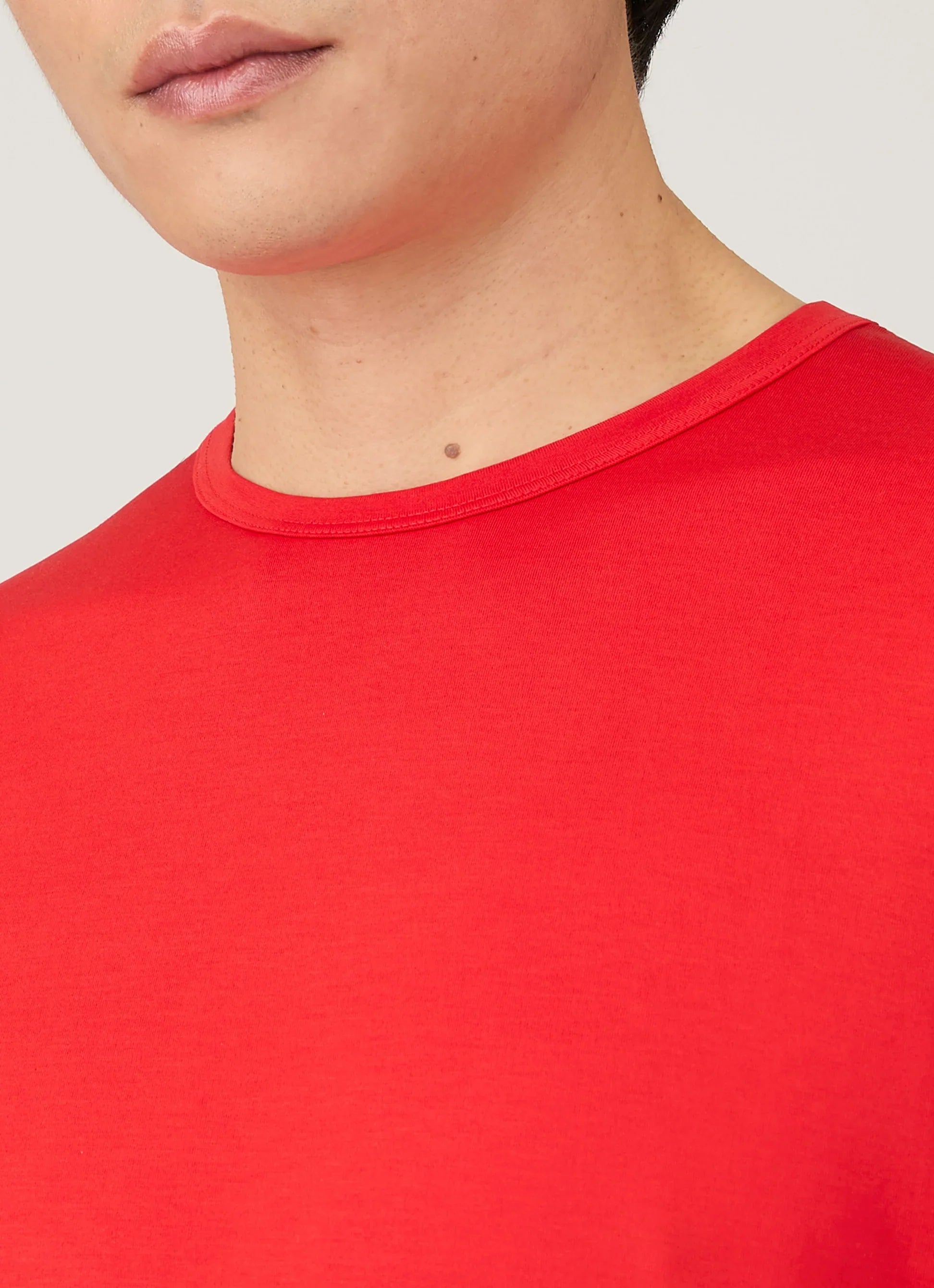 Classic Red premium cotton T-shirt