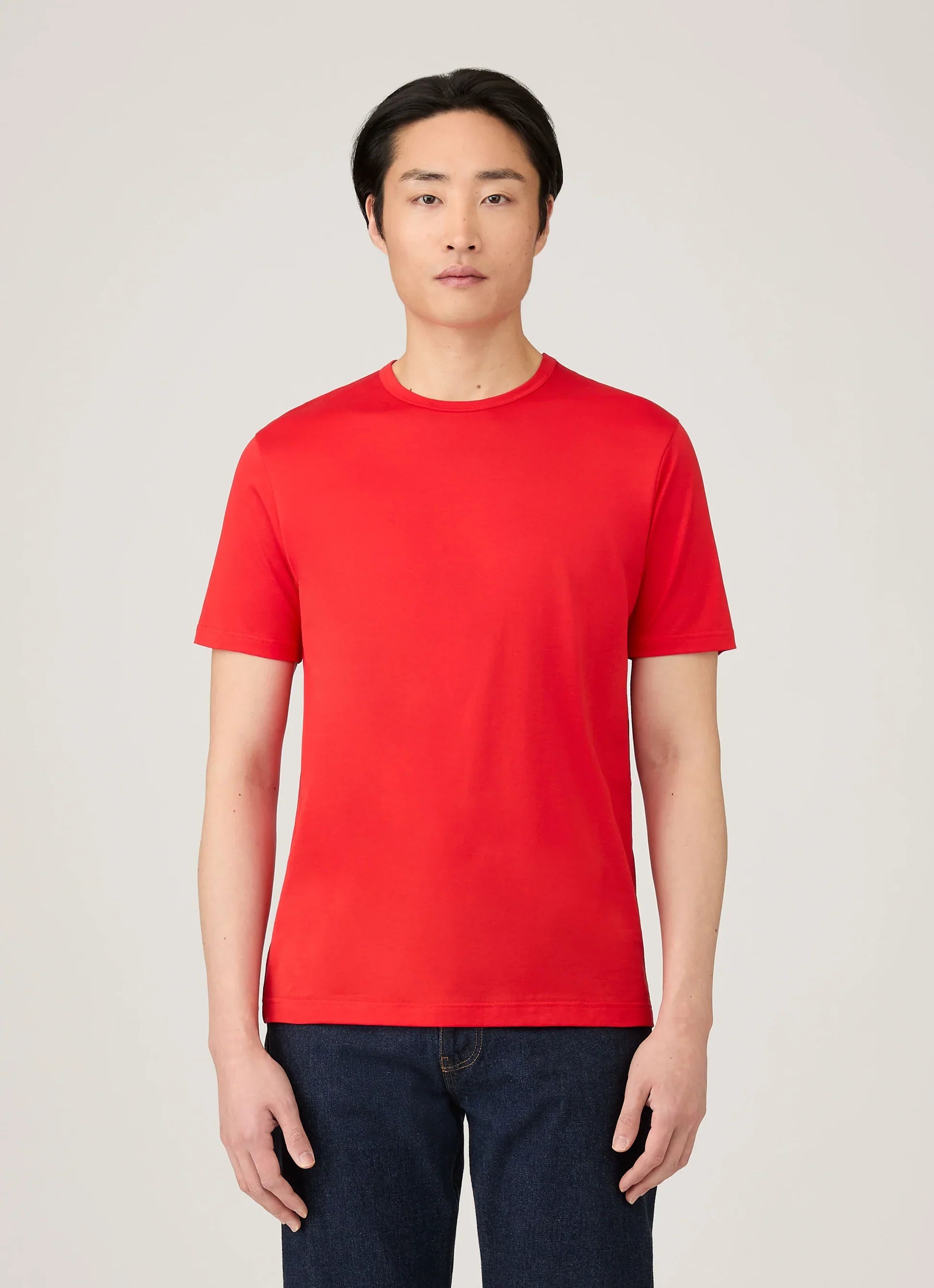 Classic Red premium cotton T-shirt