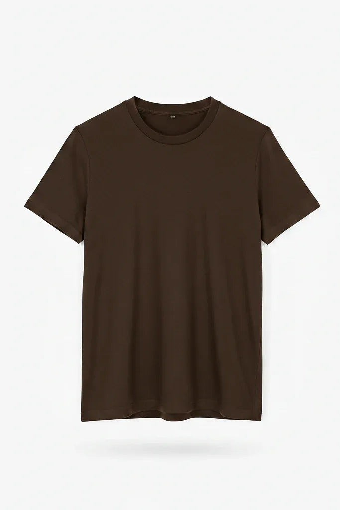 Classic Brown premium cotton T-shirt