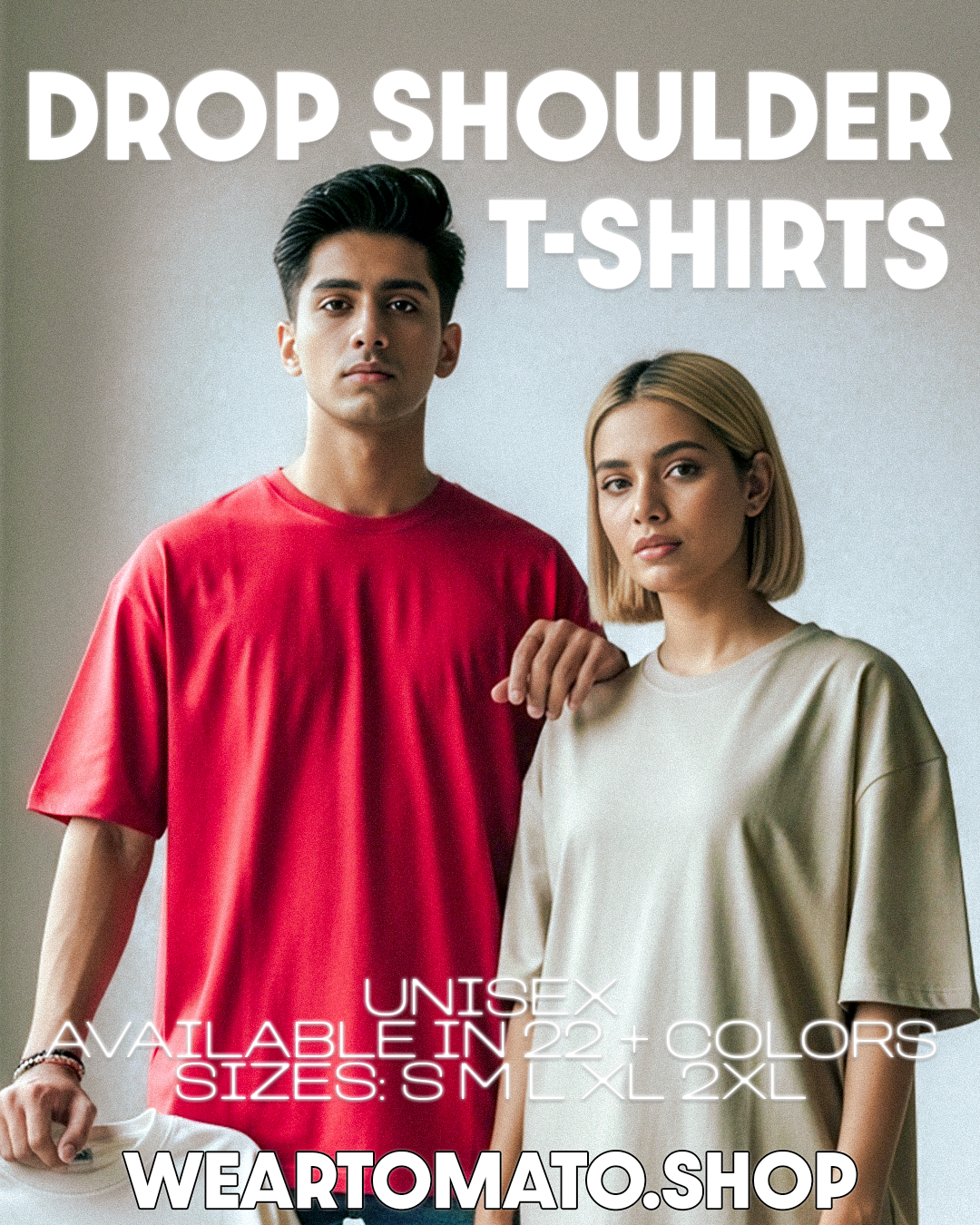 Drop Shoulder Oversized T-Shirt Bundle