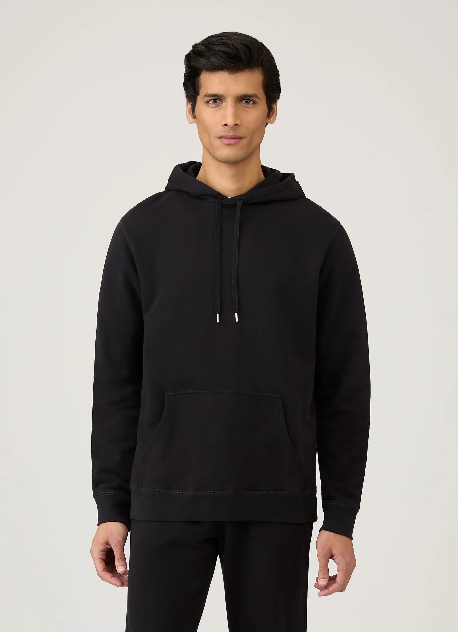 Loopback Black Hoodie