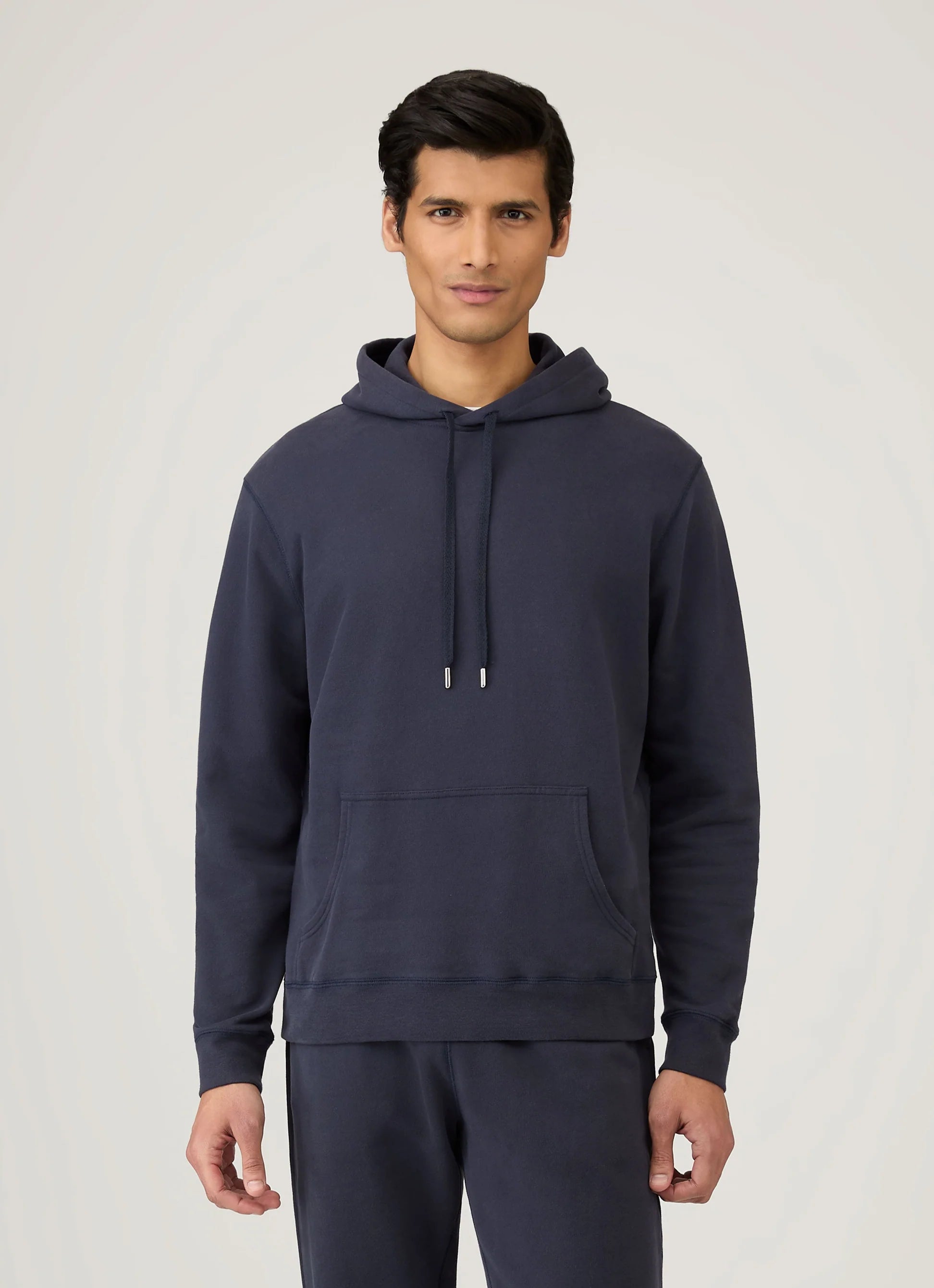 Loopback Navy Hoodie