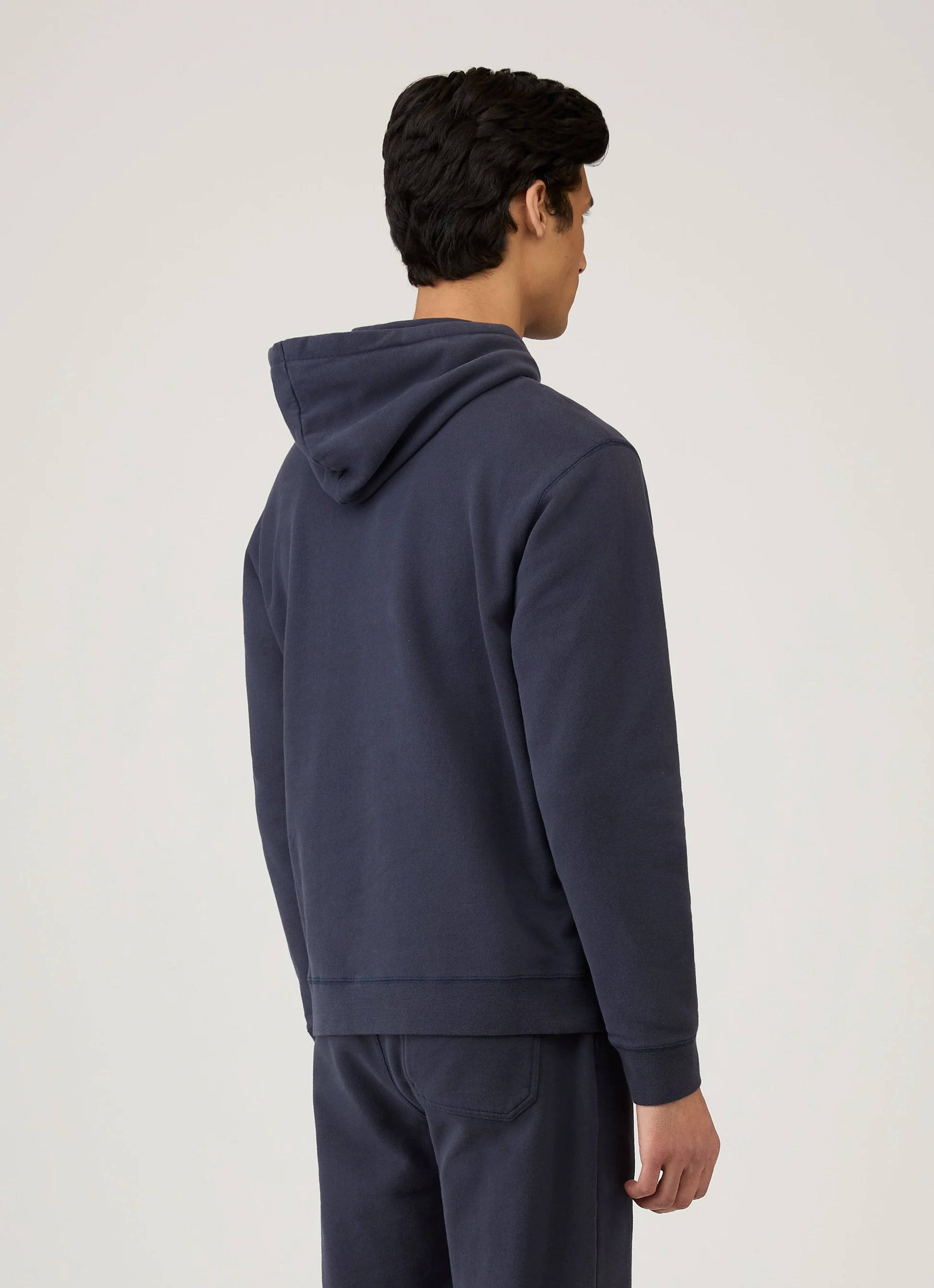 Loopback Navy Hoodie