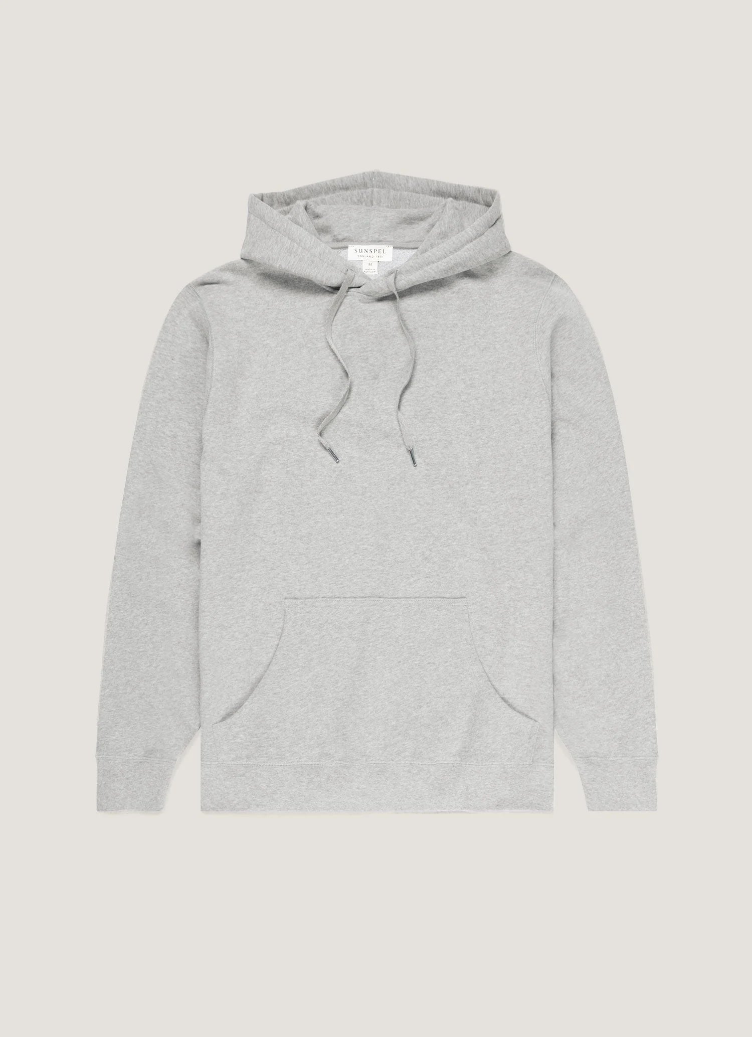 Loopback Grey Melange Hoodie
