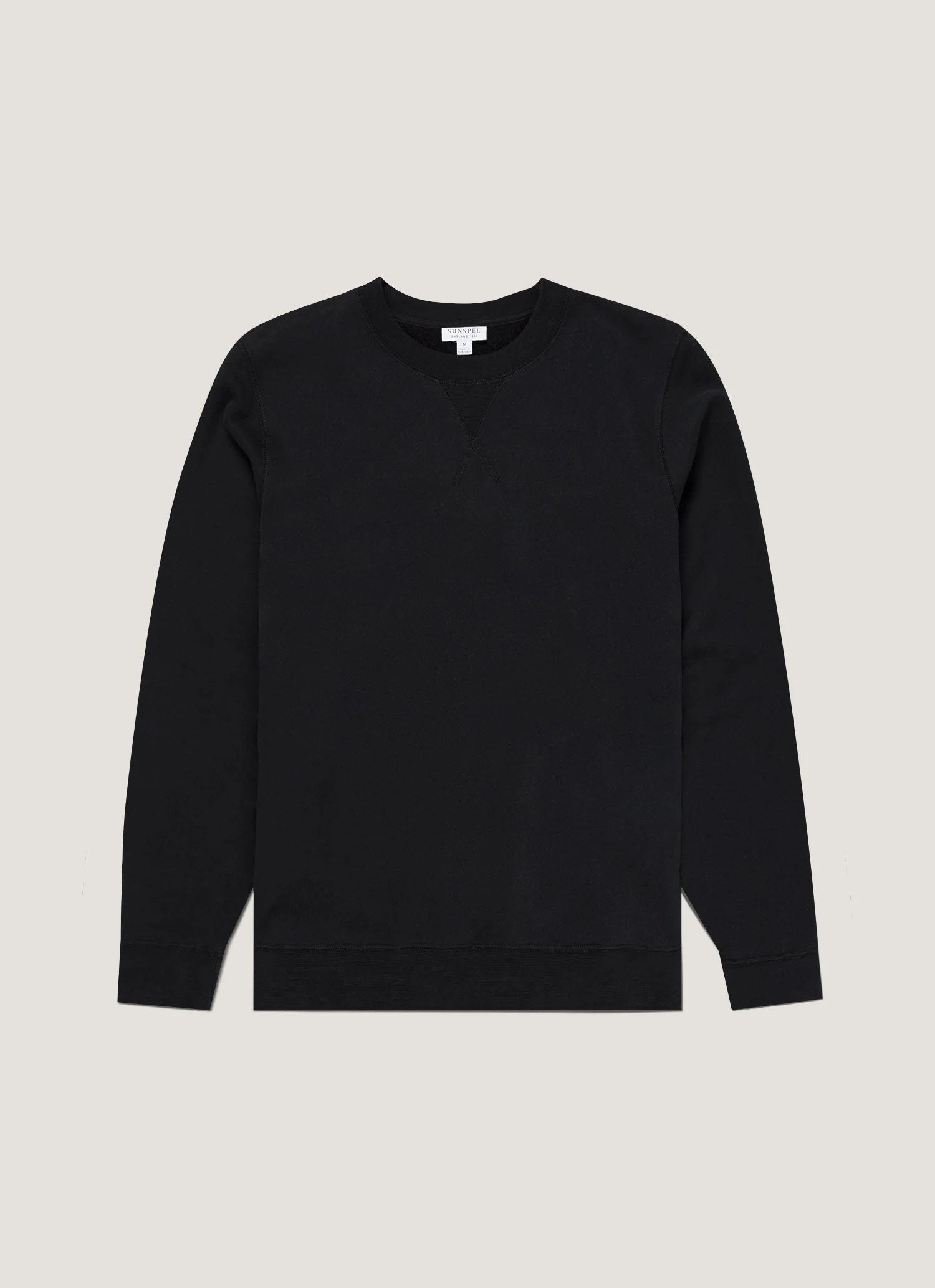 Loopback Black Sweatshirt
