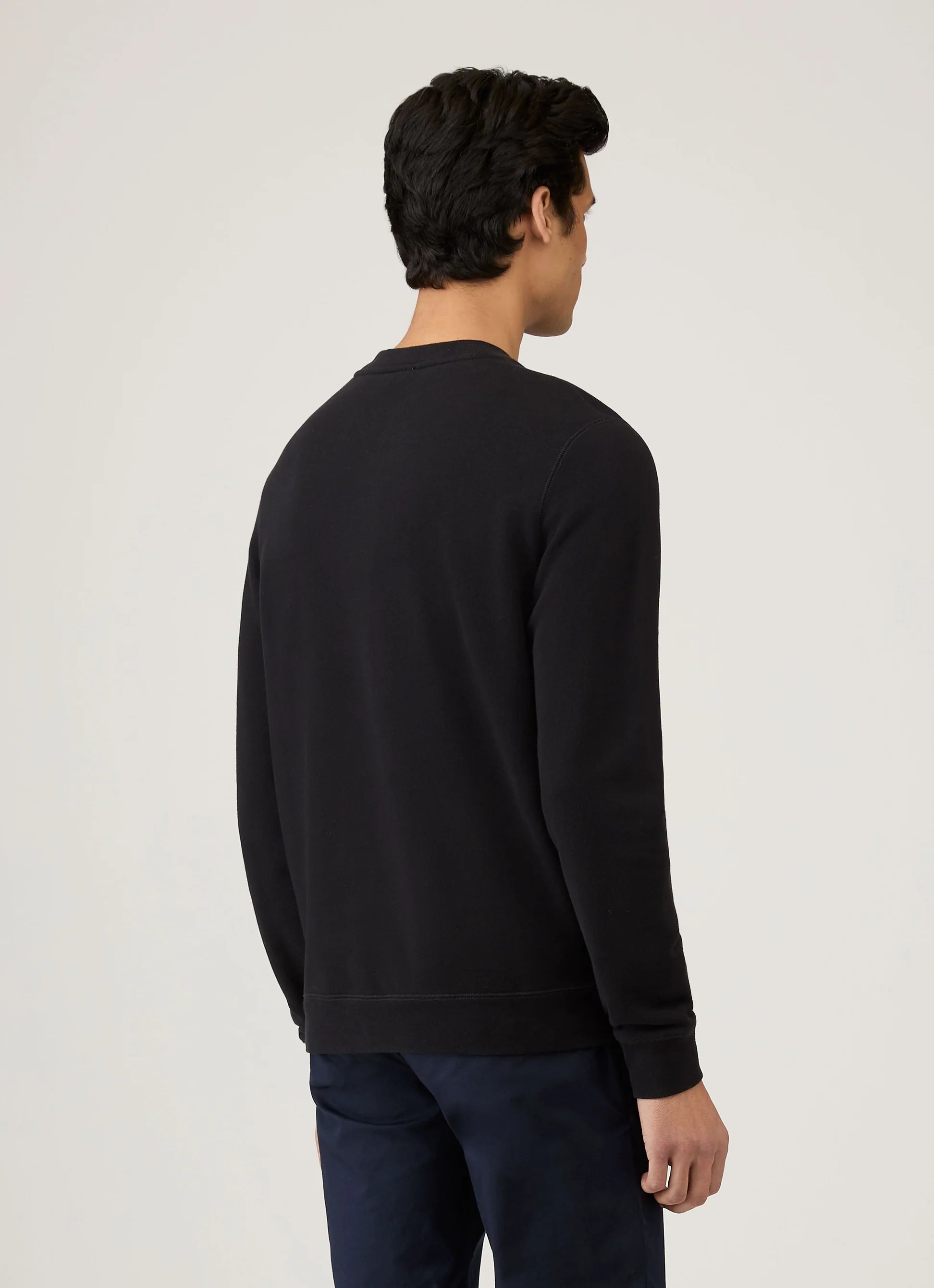 Loopback Black Sweatshirt