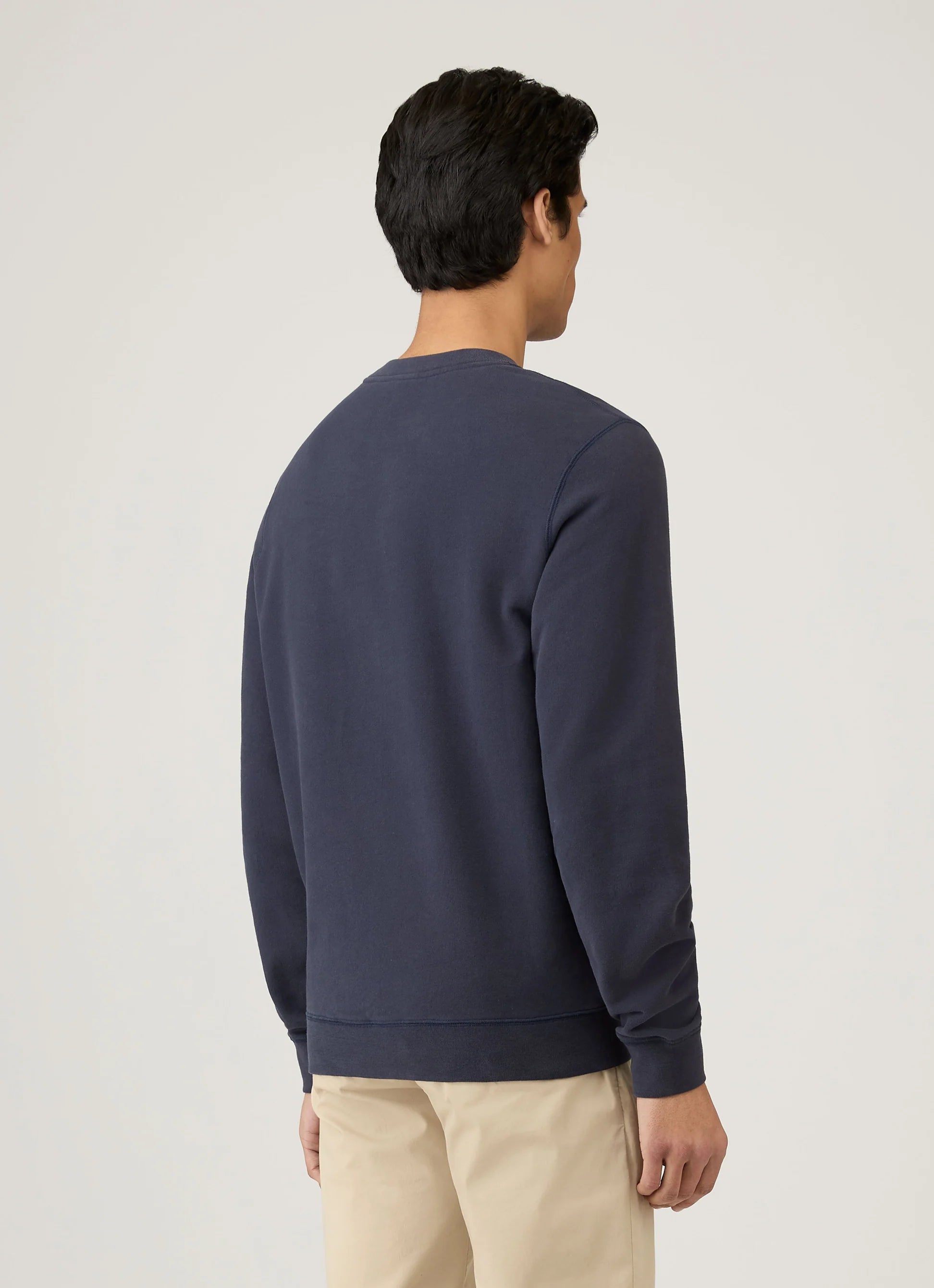 Loopback Navy Sweatshirt