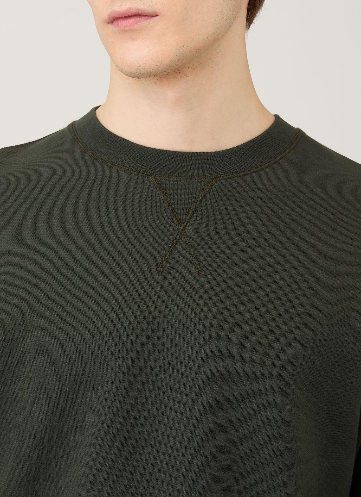 Loopback Dark Green Sweatshirts