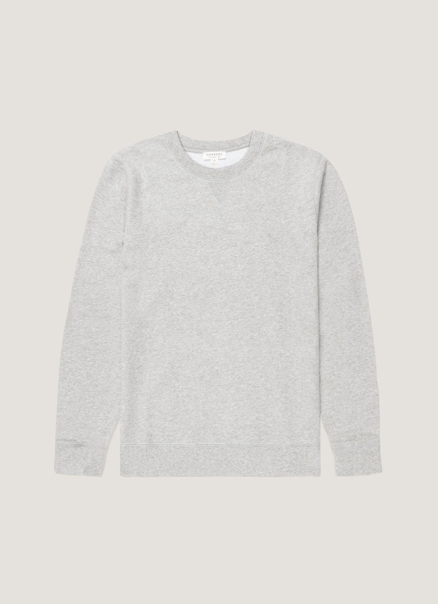 Loopback Grey Melange Sweatshirt