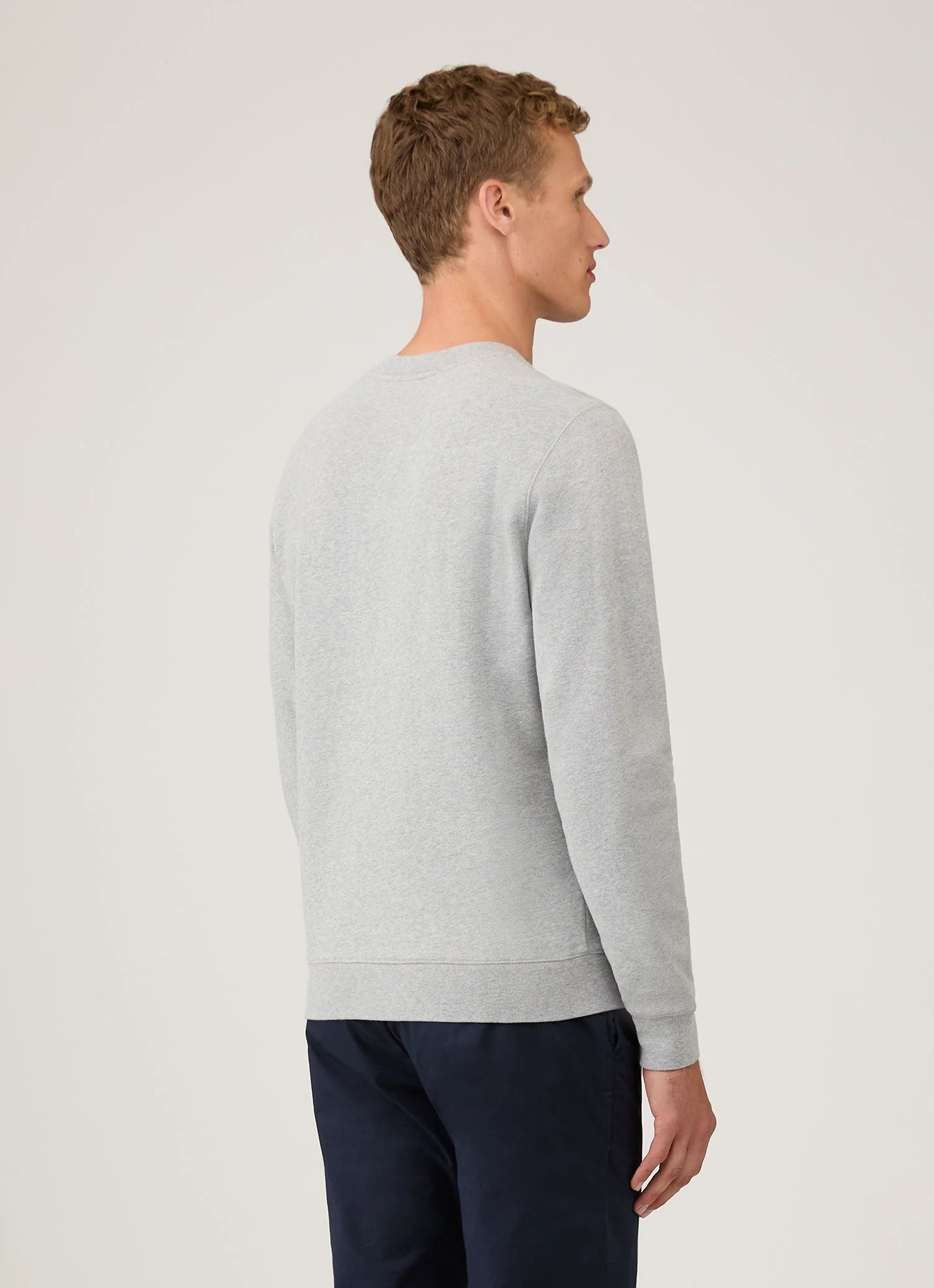 Loopback Grey Melange Sweatshirt