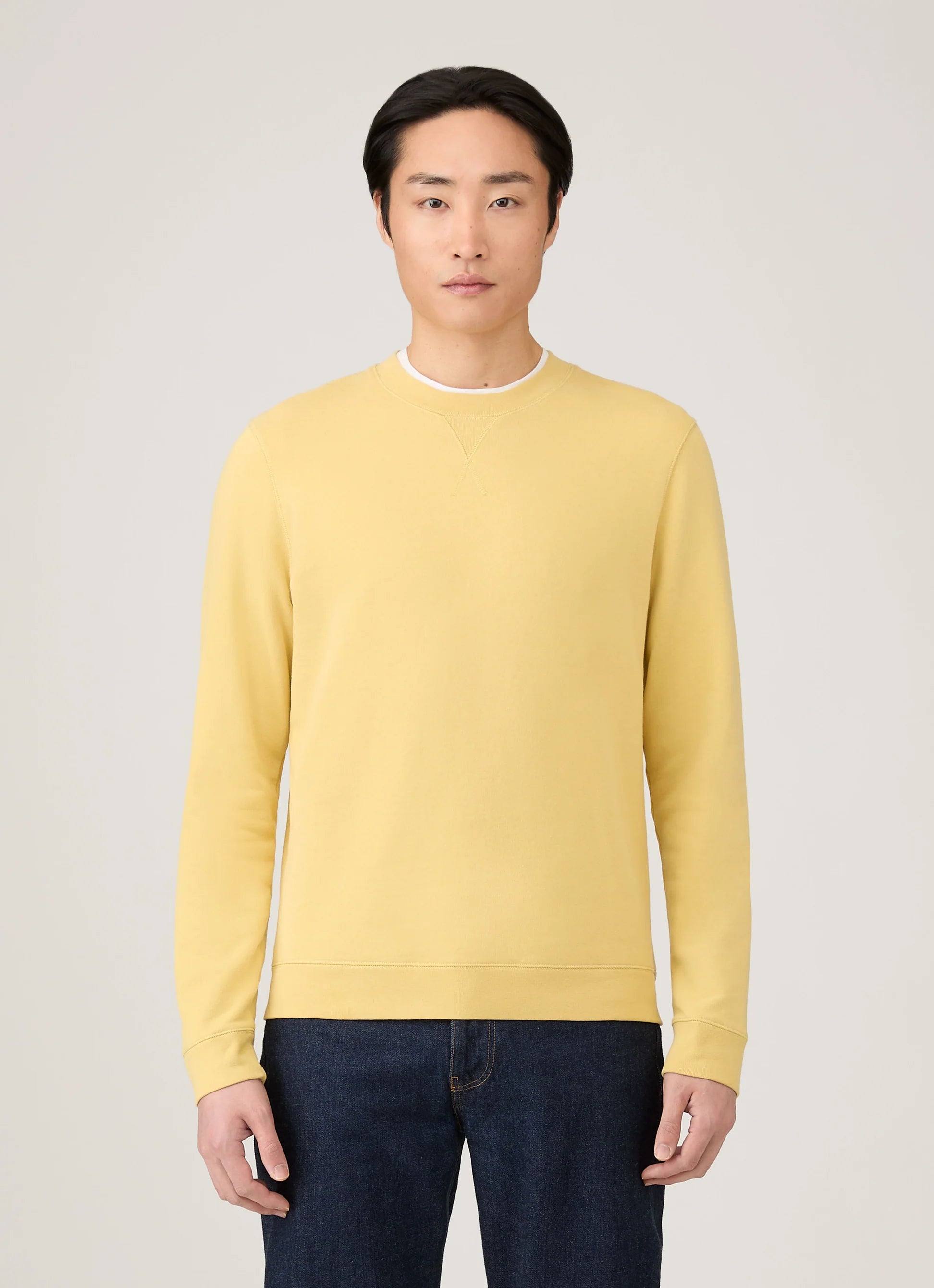 Loopback Dusty Yellow Sweatshirts