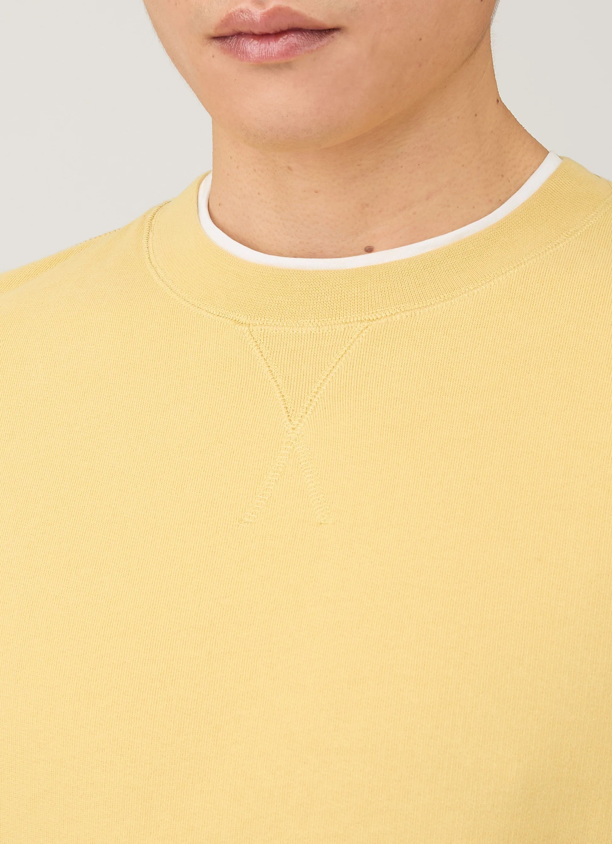 Loopback Dusty Yellow Sweatshirts