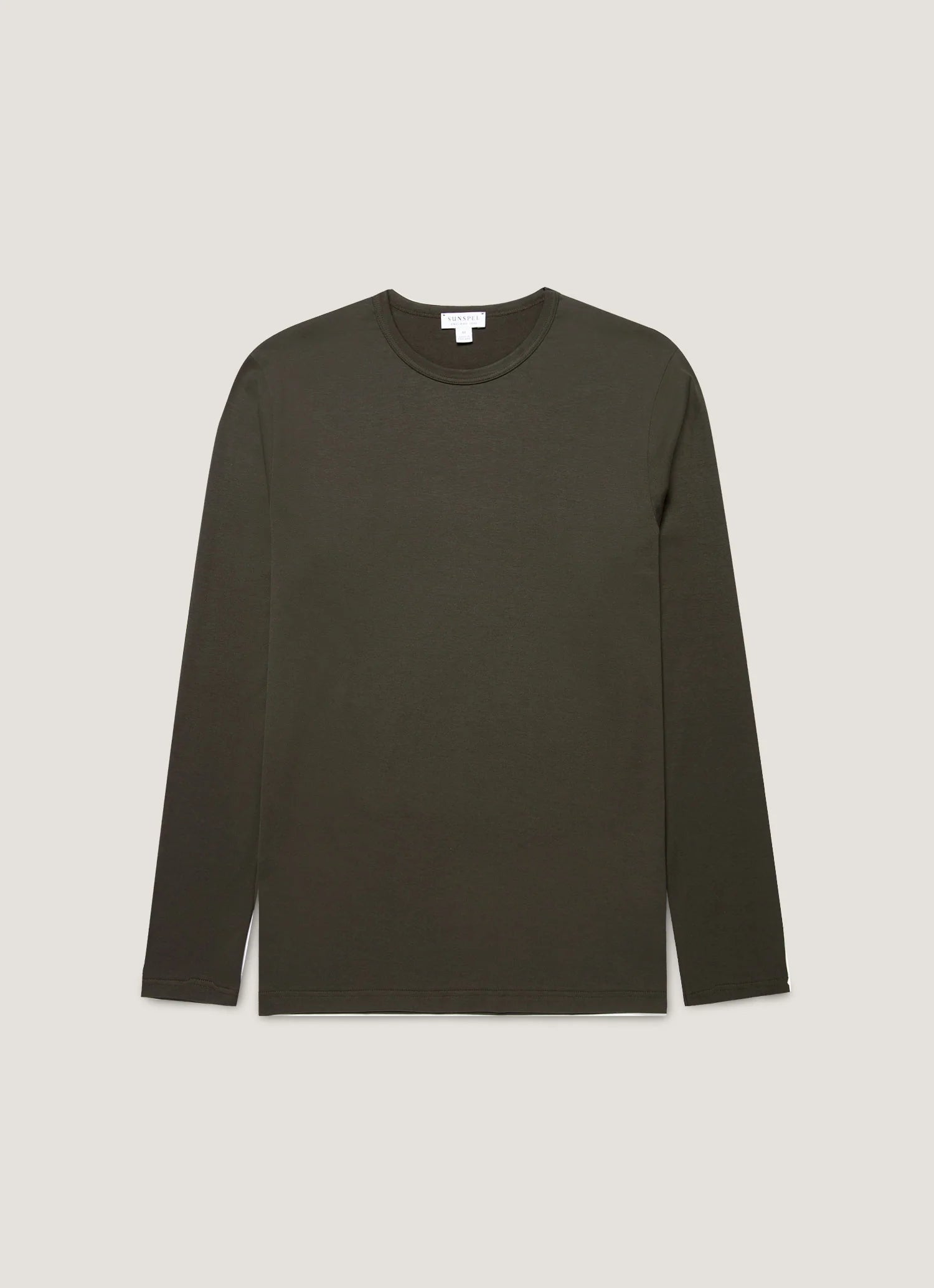 Long Sleeve Classic Dark Green T‑shirt