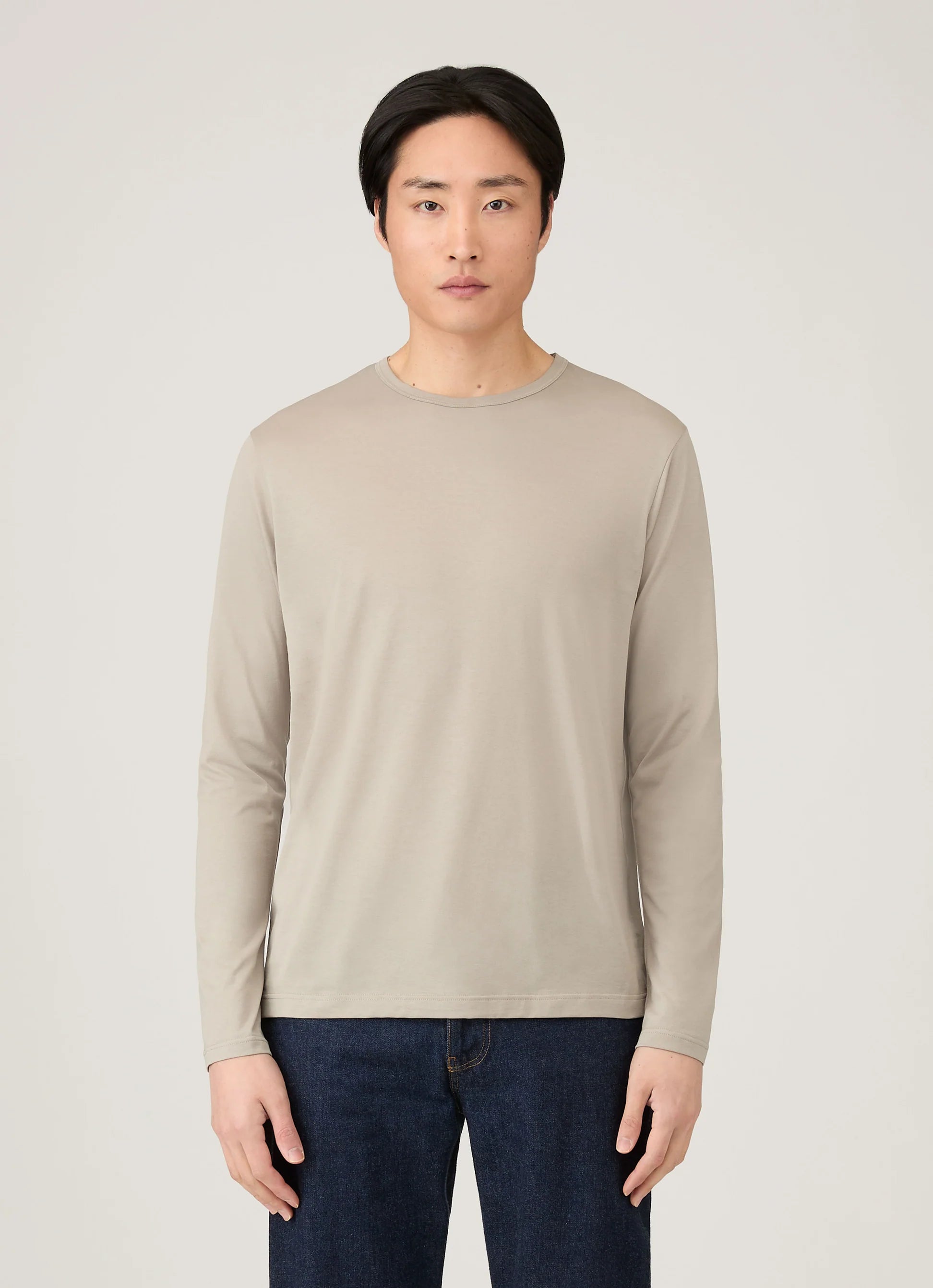 Long Sleeve Classic Fog T‑shirt