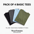 Pack of 4 Basic Tees
