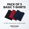 Pack of 3 Basic T-Shirts