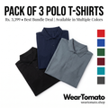 Pack of 3 Polo T-Shirts
