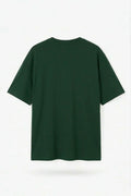Pack of 2 Drop Shoulder Tees | Oversized Streetwear Bottle Green T-Shirts