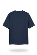 Pack of 2 Drop Shoulder Tees | Oversized Streetwear Navy Blue T-Shirts