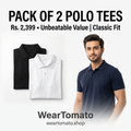 Pack of 2 Polo T-Shirts