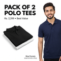 Pack of 2 Polo T-Shirts